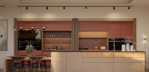 La clave para crear una cocina cálida y acogedora está en encontrar el equilibrio perfecto entre diseño y funcionalidad. La isla central es el corazón de esta cocina, un lugar donde nos reunimos para cocinar, comer y charlar. Además de ser un elemento práctico, la isla proporciona un ambiente relajado y casual. Al mismo tiempo, los tonos cálidos y naturales utilizados en esta cocina crean una sensación de confort y tranquilidad.