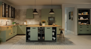 Utiliza una isla o una peninsula para crear una cocina abierta. El diseño de la cocina con isla o península hará que la integración de los dos espacios sea mejor. Si no tenemos tanto espacio, colocar una pequeña barra para desayunos puede conseguir esta función de separación visual que buscamos.