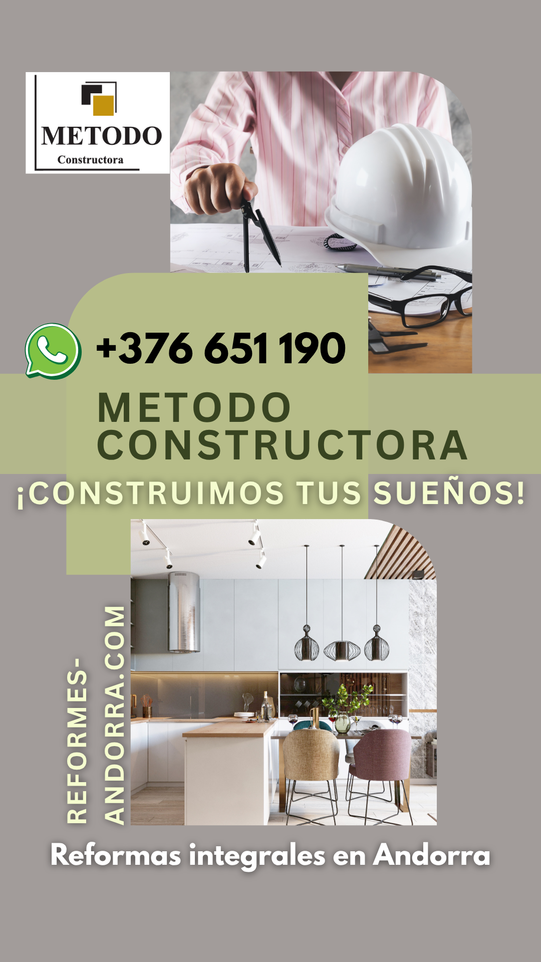 METODO CONSTRUCTORA | Reformes integrals d’alt estànding a Andorra. Som especialistes en reformes integrals d’alt nivell, cuidant cada detall i adaptant-nos a les necessitats de cada client.